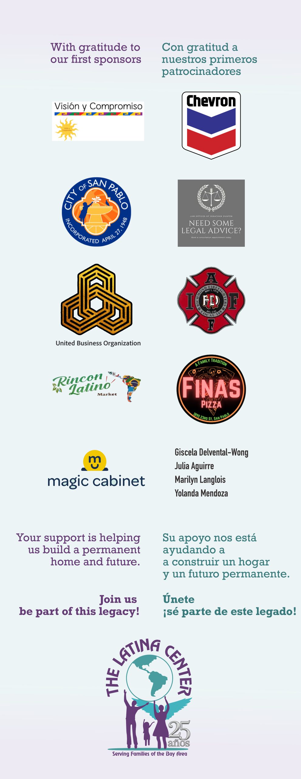 sponsors